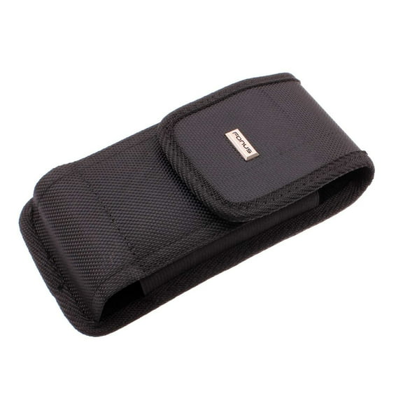 Swivel Case Belt Clip for Moto G Power (2022) Phone - Holster Rugged Cover Pouch Carry Protective Black Canvas R8G Compatible With Motorola Moto G Power (2022)