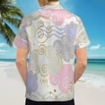 thumbnail image 6 of High Quality Hawaiian Shirts for Men Short Sleeve Aloha Beach Shirt Floral Summer Casual Button Down Shirts Blouses WFIFCW, 6 of 7