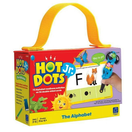 Learning Resources EI-2351BN 2 Each Hot Dots Jr Cards the Alphabet