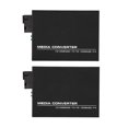 thumbnail image 2 of Transceptor convertidor de medios de fibra óptica Ethernet de 100M enchufe monomodo 100-250VUS, 2 of 5