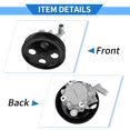 thumbnail image 5 of Power Steering Pump for Jeep Wrangler 2007-2011 Aluminum Alloy SNo.52059899AE/53032956AA with Pulley, 5 of 6