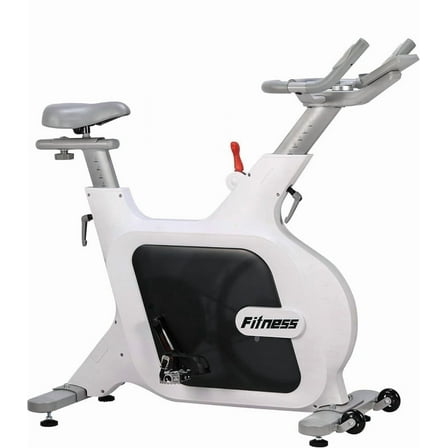 Towallmark Magnetic Exercise Bike, 300 Lbs Capacity Indoor Cycling Bike With 32 Resistance Levels, Quiet Stationary Bike With LCD Monitor Tablet Holder, Transport Wheels