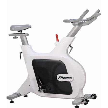 Towallmark Magnetic Exercise Bike, 300 Lbs Capacity Indoor Cycling Bike With 32 Resistance Levels, Quiet Stationary Bike With LCD Monitor Tablet Holder, Transport Wheels