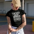 thumbnail image 2 of Father Knows Everything, He Can Make Something Really Fast - Father's Day & Birthday, Black T-Shirt, 2XL, 2 of 5