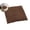 Coffee, variant on Memory Foam Square Seat Cushion 15.7x15.7in for Kitchen, Dining, Office Chairs, Square Chair Cushion Chairs Pad with Removable Cover