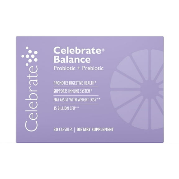 Celebrate BALANCE Probiotic and Prebiotic