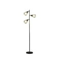 thumbnail image 2 of 65" In Adjustable Cage Shade Industrial Farmhouse Metal Floor Lamp, 2 of 4