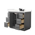 thumbnail image 7 of Wyndham Collection WCF111142SGBGTUS3MXX Icon 42" Free Standing Single Basin Vanity Set -, 7 of 7