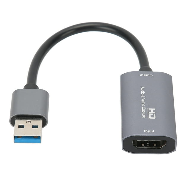 Transmisio de Tarjeta de Captura USB2.0 EN 1080P60 1080P CONEXIÓN ESTABLE DE ALTA DEFINIÓN LIGERO PARA LA TRANSMISION DE JUEGOS