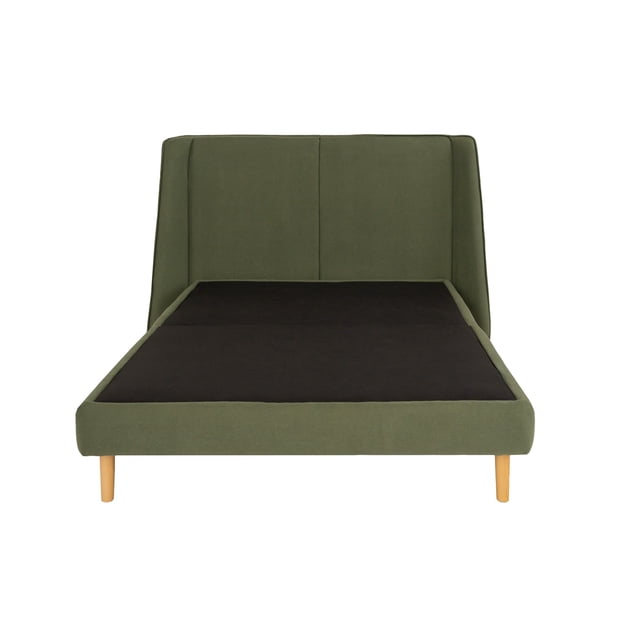 Cama Matrimonial Trenton Verde Grass Kessa Muebles