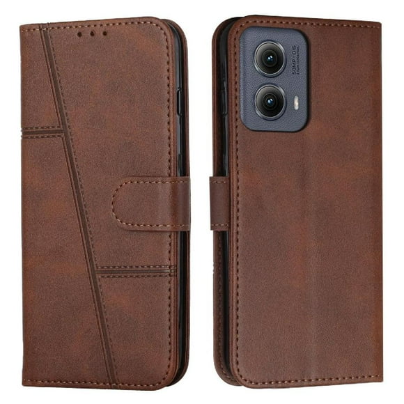 Funda Flip para FOXDOCK Motorola Moto G85 – Carcasa delgada y resistente a impactos con soporte para uso diario y profesional