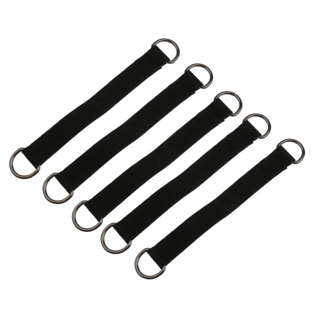 DOLITY 5x 25cm Nylon Camping Sleeping Hammock Straps Garden Swing Hammock Rope Belt
