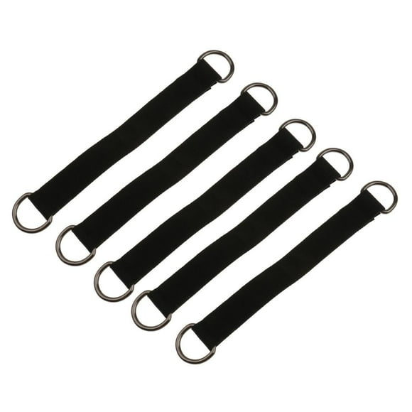 DYNWAVECA 5 X Heavy Duty Tree Strap Swing Hanging Kit - 25cm Adjustable Nylon Strap - Perfect For Hammocks Chair Swing Seats Tire Swings Saucers