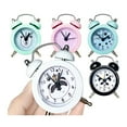 thumbnail image 2 of Dsseng Réveil Rétro Charmant Mini Réveils pour Chambres Classique Cloche Forte Horloge de Table pour Sommeil Profond et Matins Tranquilles, 2 of 4