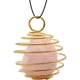 thumbnail image 1 of Collar de piedra de cristal hexagonal para mujer, colgante de chakras de alambre envuelto natural irregular, joyería, cadenas de aleación, regalo de San Valentín., 1 of 3