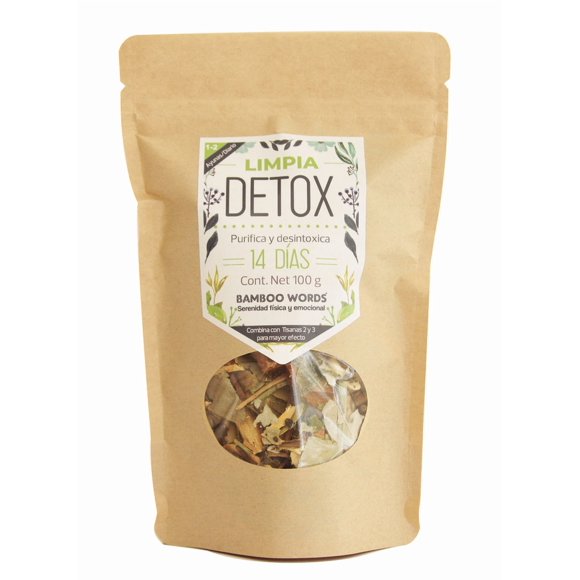Té Detox 14 Días | Limpieza Natural del Cuerpo, Digestión Saludable y Desintoxicación Profunda