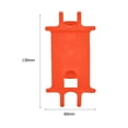 thumbnail image 2 of Soporte para teléfono de bicicleta Soporte de soporte para GPS de bicicleta de motocicleta de silicona Negro, 2 of 5