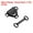 Black Bronze, variant on Uxcell Sewing Hooks and Eyes Closure Set for Trousers DIY, Silver Tone, 20 Sets
