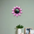 thumbnail image 7 of pdqouc Clearance Metal Sun Flower Wall Decor,5.6 Inches Sun Wall Art Hanging Decoration for Indoor and Outdoor, Garden Farmhouse Yard Patio Fence Living Room Bedroom Decor Multicolor, 7 of 7