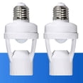 thumbnail image 6 of PIR Motion Sensor E27 Light Socket, Adjustable Auto On/Off, for Garage, Basement, Pantry, 100W Max, 6 of 6