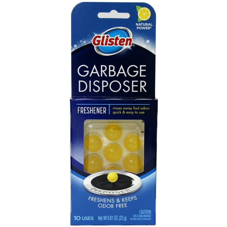 Glisten Disposer Care Freshener - Tablet - 0.81 oz - 10 / Pack Glisten Disposer Care Freshener - Tablet - 0.81 oz - 10 / Pack
