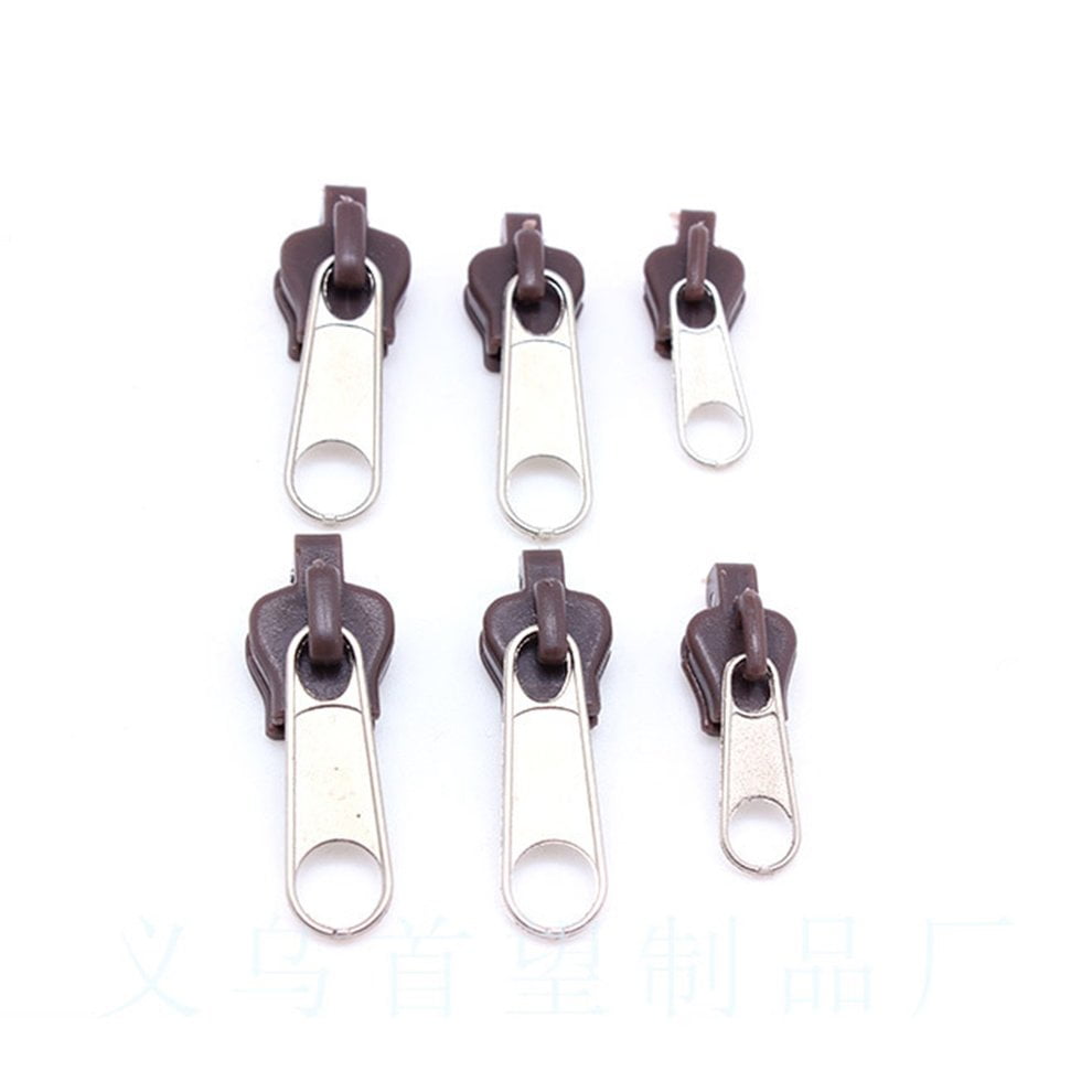6Pcs Fix Zipper Zip Slider Rescue Instant Repair Kit Replacement Universal