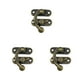 thumbnail image 5 of Scienceny Candado antiguo Cerradura de gancho Cerradura Hebilla oculta de protección Capturas Decoración Herrajes para muebles de Type1 NO1, 5 of 6