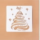 thumbnail image 1 of Plantillas navideñas de 5 uds., artesanía de plástico reutilizable para arte, dibujo, pintura, pulverización, ventana, vidrio, puerta, carrocería de coche, madera, 1 of 5