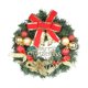 thumbnail image 3 of Corona navideña para puerta de entrada, letrero de Feliz Navidad con adorno de bola para interior 30 centímetros, 3 of 9