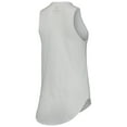 thumbnail image 3 of Women's Sportiqe White Phoenix Suns Janie Tri-Blend Tank Top, 3 of 3