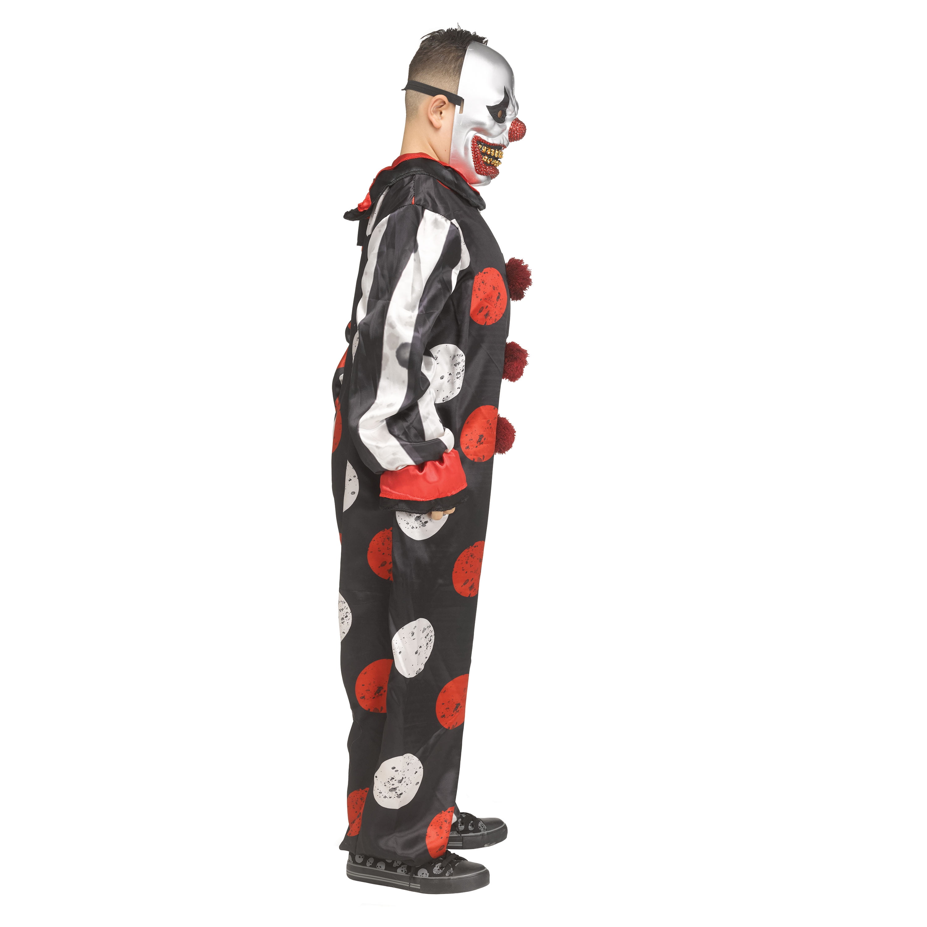 Big Top Bling Clown, Halloween Costume for Children, Boy's Size M (8), by Way to Celebrate