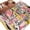 Pink, variant on Abstract Art Area Rugs Collection 2'x3', Pink Yellow Collage Art Torn Paper Pieces Non Slip Indoor Rectangle Throw Runner Rug Floor Mat Carpet for Living Room Dining Table Bedroom Nursery