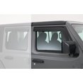 thumbnail image 1 of Convient 2018-2023 Jeep Wrangler JL GT Styling Rainguard 80644S Fumée; Ensemble de 2, 1 of 3