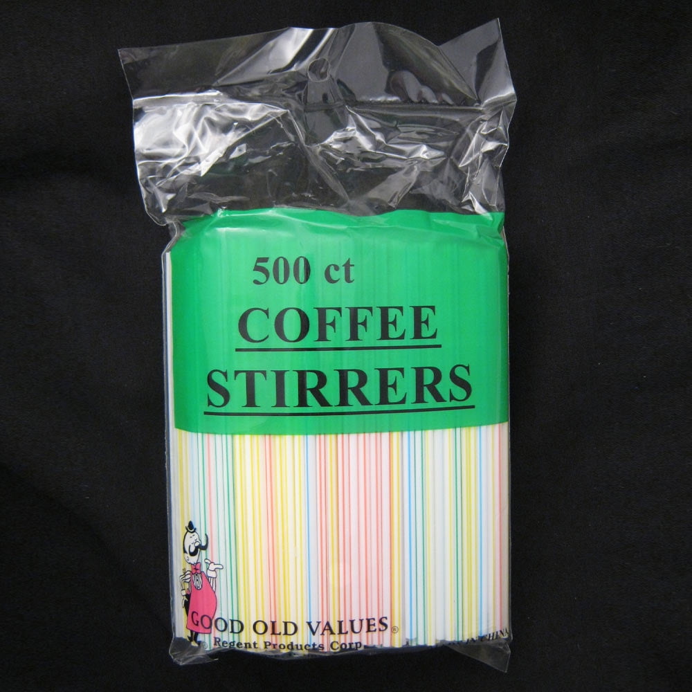 500 Ct COFFEE STIRRER BAR STRAW 5" SIPPER COCKTAIL MILK TEA SIP STICK MIX DRINK 