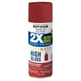 thumbnail image 3 of Majestic Red, Rust-Oleum American Accents 2X Ultra High Gloss Spray Paint, 12 oz, 3 of 8