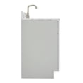thumbnail image 6 of Ariel Hamlet 31 In. Oval Sink Vanity With 0.75 In. Carrara White Countertop In Grey, 6 of 10