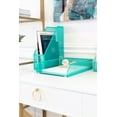 thumbnail image 2 of Blu Monaco Riviera 6 Piece Dark Teal Desk Organizer Set, 2 of 6