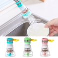 thumbnail image 1 of 2pcs Booster Shower Kitchen Water Filter Tap Head 360 Rotating Faucet Nozzle Best, 1 of 3