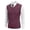 A003-Deep Red, variant on Men's Sweater Vest V Neck Casual Sleeveless Business Work Pullover Solid Color Cable Knitted Sweaters Vests