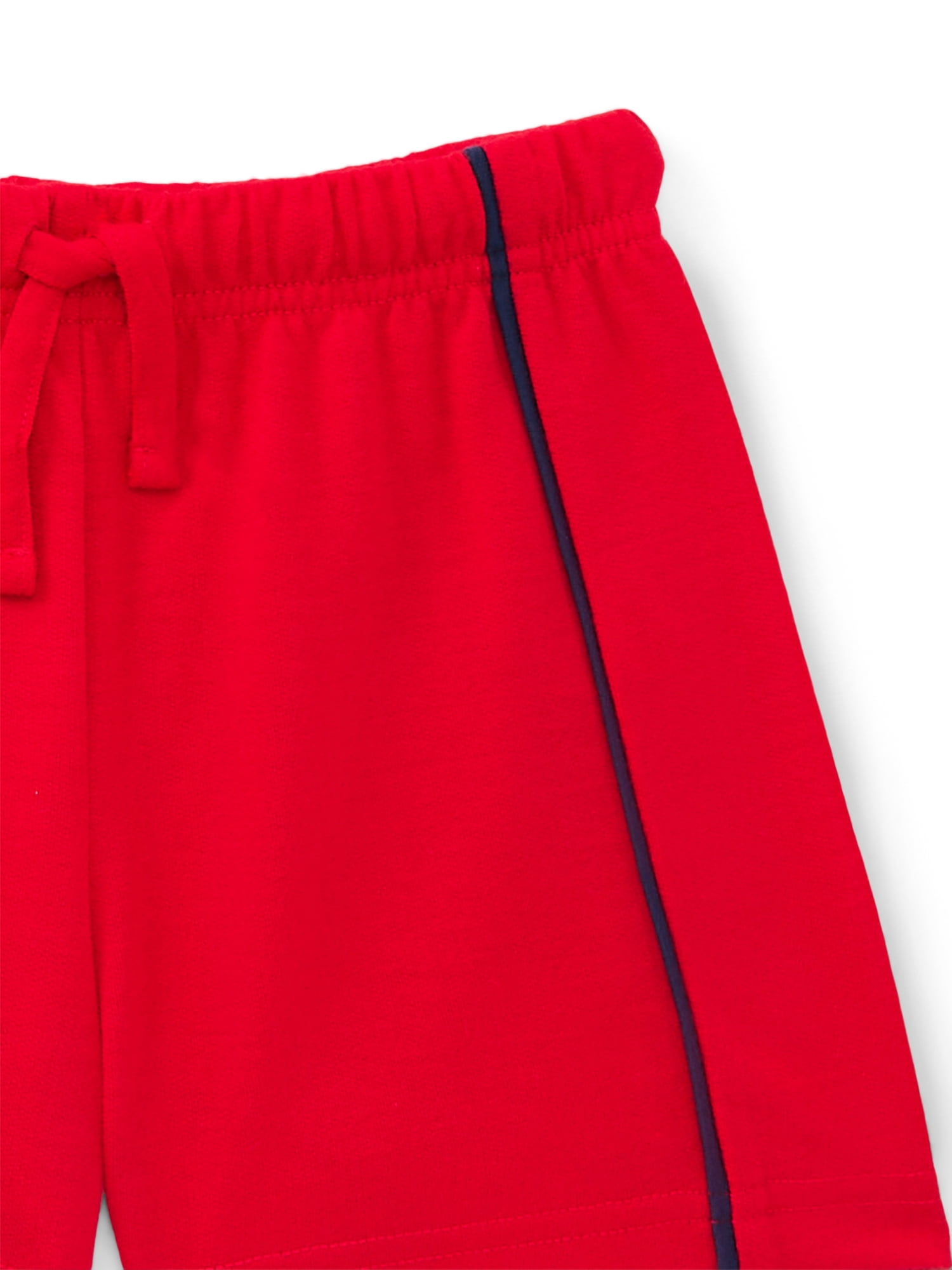 Wonder Nation Boys Jersey Top and Shorts Pajama Set, 2-Piece, Sizes 4-18