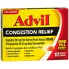 Advil Sinus Congrestion & Pain 10ct 200mg