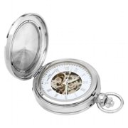 Charles-Hubert- Paris 3845 Two-Tone Mechanical Picture Frame Pocket Watch