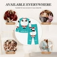 thumbnail image 7 of Sikiie Cute Santa Claus Pajamas for Women Set, Womens Pajama Sets, Lounge Sets for Women, 2pjs for Women-Small, 7 of 7