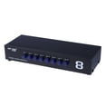 thumbnail image 1 of Conmutador de audio y video RCA de 8 puertos, selector de AV, caja divisora de TV de 8 entradas y 1 salida, 1 of 7