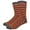 Charcoal / Orange, variant on Men's Cotton Luxury Colorful Striped Casual Crew Dress Socks, Black / Rainbow, Size 8 to 13