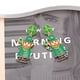 thumbnail image 5 of HomeKingdee St. Patrick's Day Green Four Leaf Clover Hat Earrings - Metal and Acrylic with Diamonds Dangling Earrings for Irish Festival, Party, Gift Giving, 5 of 7