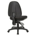 thumbnail image 4 of Office Star Products Dual Function Ergonomic Chair in Icon Black, 4 of 5