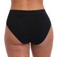 thumbnail image 3 of Bamboo basics Calzoncillos de mujer, paquete de 3 - BELLE seamless full briefs, jersey, logotipo Negro XL (X-Large), 3 of 4