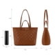 thumbnail image 5 of Bolso Tote Montana West Acolchado en Cuero Vegano para Mujeres, 5 of 6
