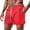 A-Red67, variant on JAJAHO Mens Athletic Sports Shorts Quick Dry Loose Fit Casual Drawstring Solid Color Summer Beach Shorts Versatile Bottoms